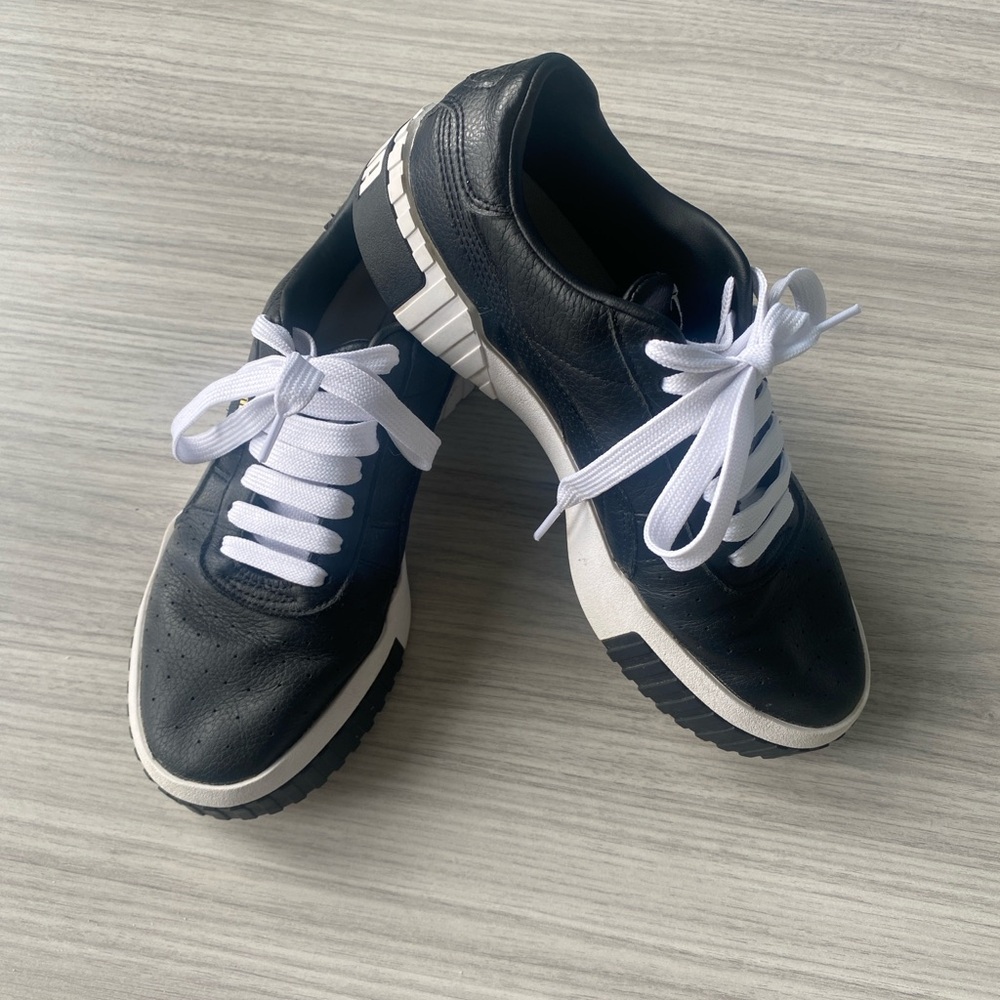 Puma Black and White Sneakers